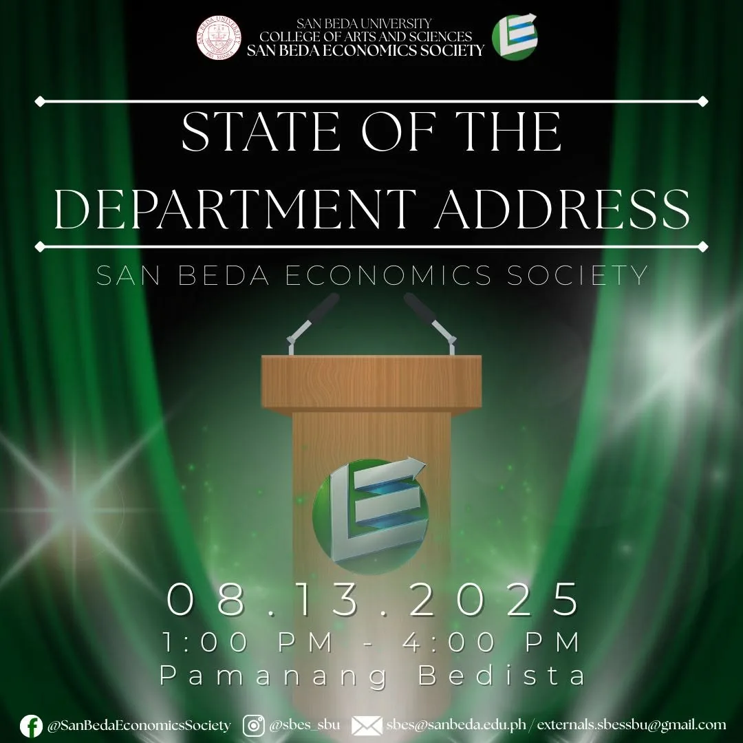 State of the Department Address 2025 official publicity material